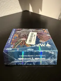 Dungeons & Dragons Commander Legends Baulder's Gate Collector Booster Box SEALED - Image 3