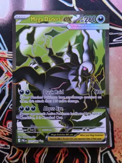 Pokemon TCG - Mega Darkrai Ex 101/084 - Ultra Rare - Pitch Black - NM/M - Image 1