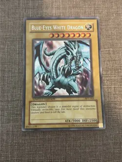 Yugioh Blue-Eyes White Dragon BPT-003 2002 Collectors Tin REVERSE FOIL ERROR - Image 2