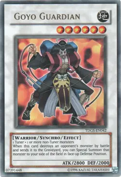 Goyo Guardian TDGS-EN042 Ultra Rare The Duelist Genesis Yu-Gi-Oh Unlimited NM - Image 1