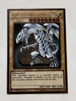 Blue-Eyes White Dragon - PGL2-EN080 - Gold Rare - 1st Edition -NM - Image 1