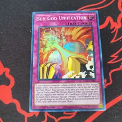 Sun God Unification LED7-EN007 Yu-Gi-Oh 1st Edition NM - Image 1