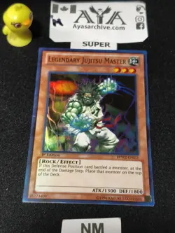 Legendary Jujitsu Master BPW2-EN011 Super Rare - 1st Edition - NM - YUGIOH - Image 1