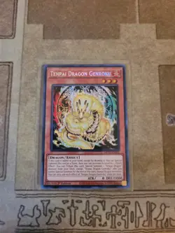 YUGIOH TENPAI DRAGON GENROKU MP25-EN082 PRISMATIC SECRET 1ST ED NM - Image 1