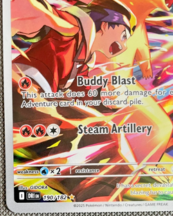 Pokemon TCG Ethans Typhlosion Full Art Card Destined Rivals 190/182 NM - Image 3