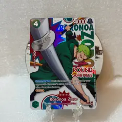 Roronoa Zoro One Piece Card Game English Round 1 promo - Image 1