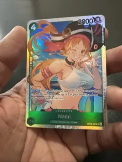 Nami OP14-031 (SR) – The Azure Sea’s Seven – One Piece TCG – English Super Rare - Image 2