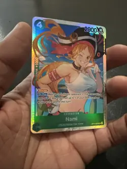 Nami OP14-031 (SR) – The Azure Sea’s Seven – One Piece TCG – English Super Rare - Image 3