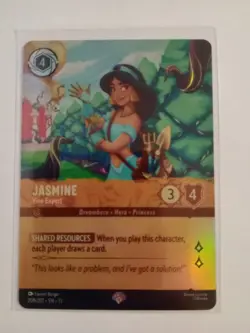 2026 Disney Lorcana Attack of the Vine Jasmine Vine Expert Epic 208/207 - Image 1