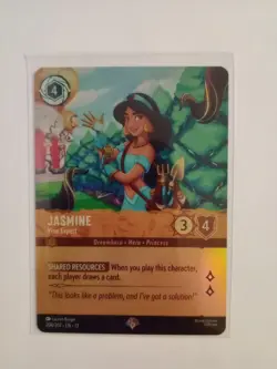 2026 Disney Lorcana Attack of the Vine Jasmine Vine Expert Epic 208/207 - Image 2