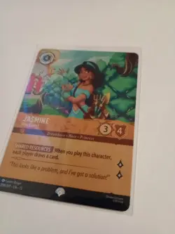 2026 Disney Lorcana Attack of the Vine Jasmine Vine Expert Epic 208/207 - Image 3