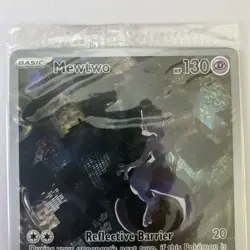 Pokemon Mewtwo TCG SVP 052 Scarlet Violet 151 Factory Sealed Promo Card Mint - Image 2