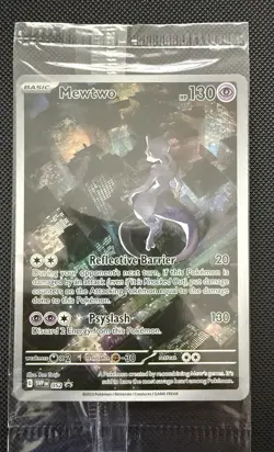 Pokemon Mewtwo TCG SVP 052 Scarlet Violet 151 Factory Sealed Promo Card - Image 4