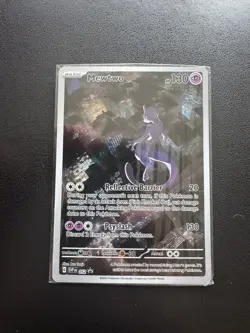 Pokemon Mewtwo TCG SVP 052 Scarlet Violet 151 Factory Sealed Promo Card - Image 1