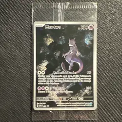 Pokemon Mewtwo TCG SVP 052 Scarlet Violet 151 Factory Sealed Promo Card 4 - Image 1