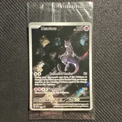 Pokemon Mewtwo TCG SVP 052 Scarlet Violet 151 Factory Sealed Promo Card 3 - Image 1