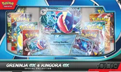 Pokemon TCG: Greninja ex & Kingdra ex Special Collection (5 BOXES) - Image 1