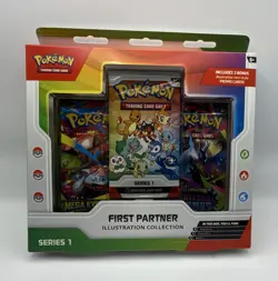 5 boxes of Pokemon TCG First Partner Illustration Collection S1 Box 3 Boosters - Image 1