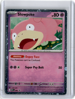 Slowpoke - MEP086 - Pokemon TCG Pitch Black Cosmos Holo Black Star Promo Card - Image 1