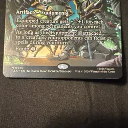 MTG Ronin's Arsenal M 0015 Foil Alt Art Mythic Artifact Secret Lair TMNT - Image 2