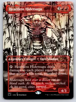 Heartless Hidetsugu 262 Rare Secret Lair Drop Series Magic: The Gathering NM - Image 1