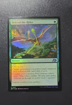 Defend the Rider Aetherdrift Foil - Image 1