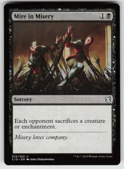 Mire in Misery 19 Uncommon Commander 2019 Magic: The Gathering Near Mint - Image 1