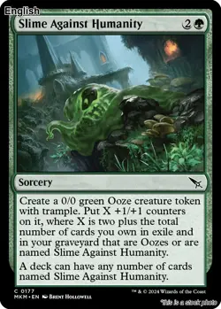 MTG Slime Against Humanity [MKM - 177] LP - Image 1