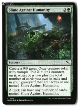MTG Slime Against Humanity [MKM - 177] LP - Image 2