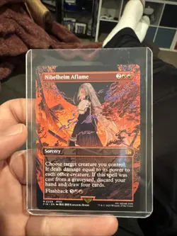 Nibelheim Aflame (Borderless) Final Fantasy Regular - Image 1