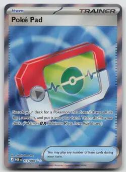 Poke Pad 113/088 Ultra Rare Perfect Order Pokemon Holo Near Mint - Image 1