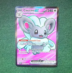 Pokemon TCG Cinccino EX 105/086 Chaos Rising Ultra Rare Holo English - Image 1