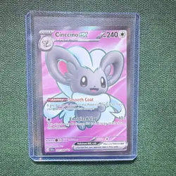 Pokemon TCG Cinccino EX 105/086 Chaos Rising Ultra Rare Holo English - Image 3