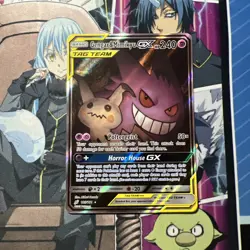 Pokemon 2019 S&M Team Up Gengar & Mimikyu GX Alternate Art - Image 1