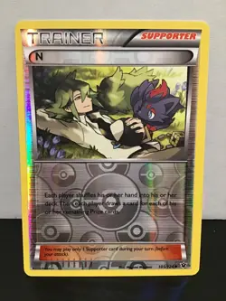 N Pokemon Fates Collide 105/124 Uncommon Reverse Holo - Image 1
