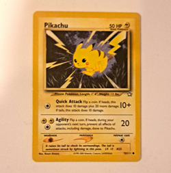 Wizards of the Coast Pikachu 58/102 Base Set Common Regular English 1999 50 HP - Image 1