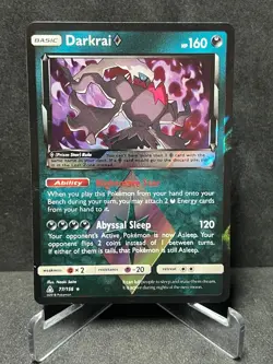 Darkrai ◇ 77/156 Prism Star Rare Ultra Prism Pokemon Holo Near Mint - Image 1