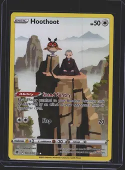 Hoothoot #TG12/TG30 SWSH10: Astral Radiance Trainer Gallery NM Pokemon Card - Image 1