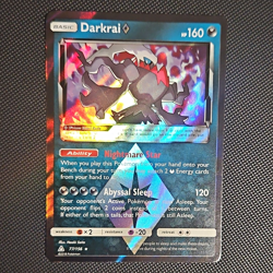 Darkrai Prism Star 77/156 SM Ultra Prism Holo Prism Rare EN Pokemon TCG - Image 1