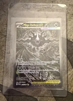 2026 Pokemon Pitch Black Mega Darkrai Ex Special Illustration Rare SIR 116/084 - Image 1