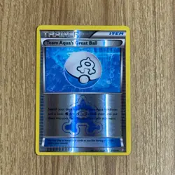 Pokemon Team Aqua's Great Ball Reverse Holo Double Crisis 27/34 NM - Image 1