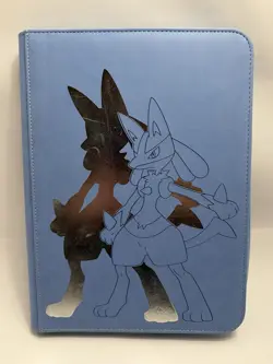 Ultra Pro Zippered PRO Binder 9-Pocket Pokemon Elite Series Lucario - Image 1