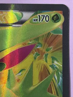 Virizion EX Full Art Ultra Rare 96/101 Plasma Blast Holo Pokemon TCG 170 HP - Image 4