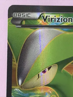 Virizion EX Full Art Ultra Rare 96/101 Plasma Blast Holo Pokemon TCG 170 HP - Image 5