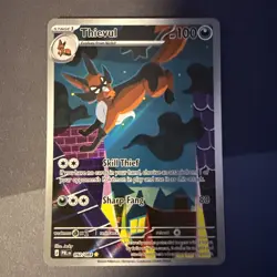 Thievul 092/084 M5: Pitch Black Illustration Rare Pokemon TCG English Prerelease - Image 1