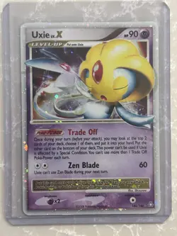 Pokemon Uxie LV.X 146/146 Legends Awakened Holo Level Up Ultra Rare 2008 - Image 1