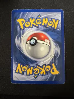 Pokemon TCG Hitmonchan Holo Rare Shadowless Base Set 7/102 WOTC Damaged - Image 2