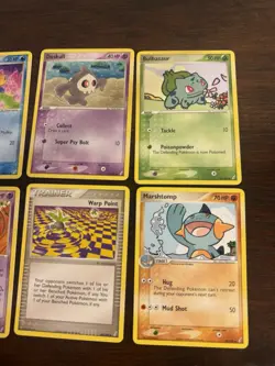 Pokemon 2006 Crystal Guardians Card Lot - X8 Cards - Charmander, Mudkip + LP+ - Image 3