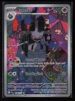 Banette 234/217 Illustration Rare Ascended Heroes Pokemon Holo - Image 1