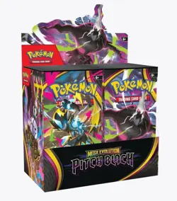 Pokemon Mega Evolution Pitch Black Booster Box Factory Sealed - Image 1
